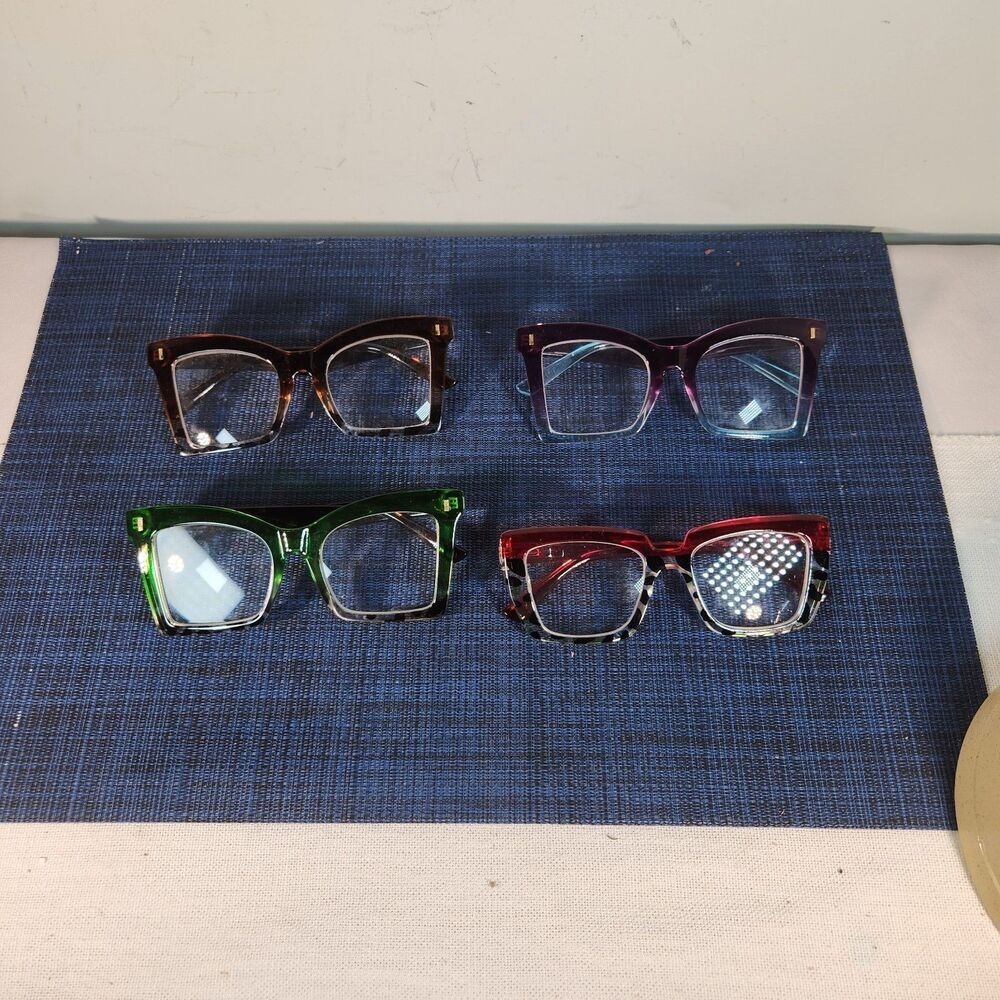 Stylish +2.50 Reading Glasses – Comfortable, Lightweight, Great Everyday Readers